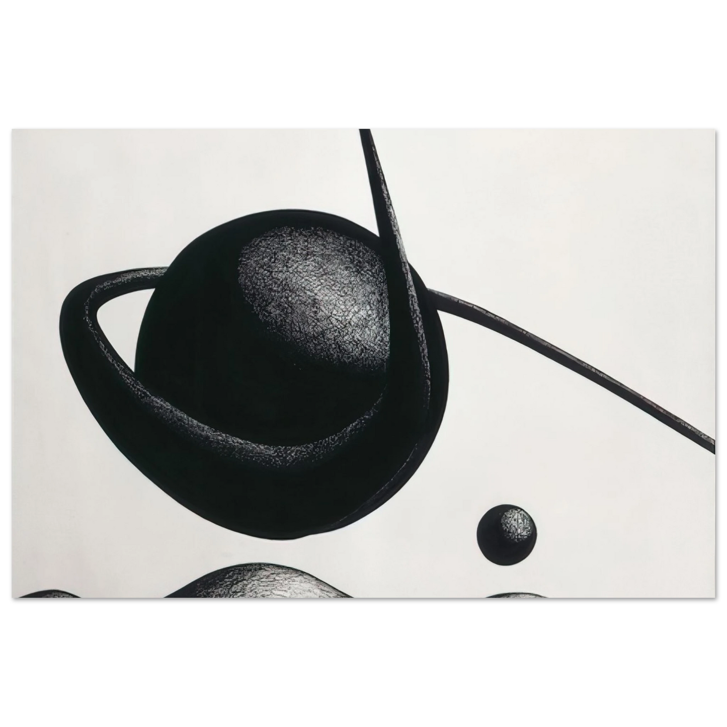Alexander Calder - THE PLANET 1933 Fine Art Poster - 75x100 cm / 30x40 inches