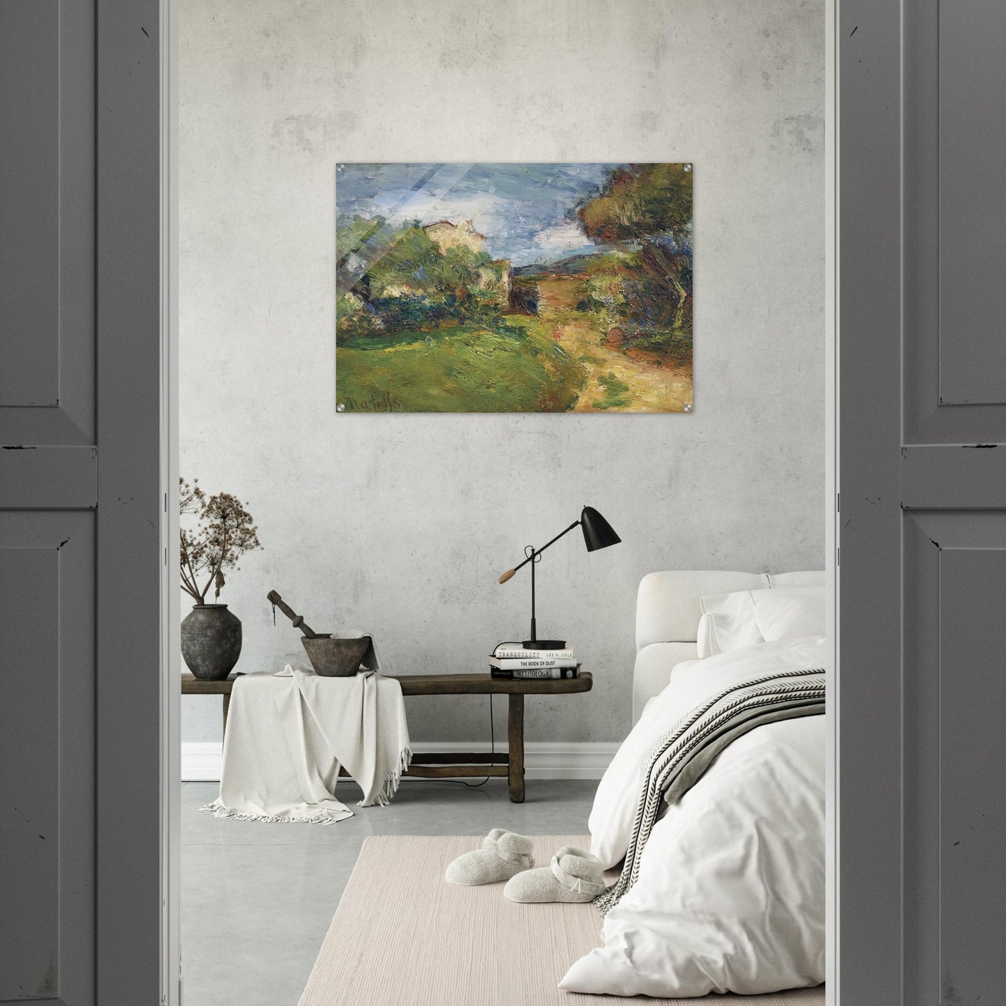 PETIT PAYSAGE CORSE 1898 - Henri Matisse Acrylic Print - 70x100 cm / 28x40″ inches
