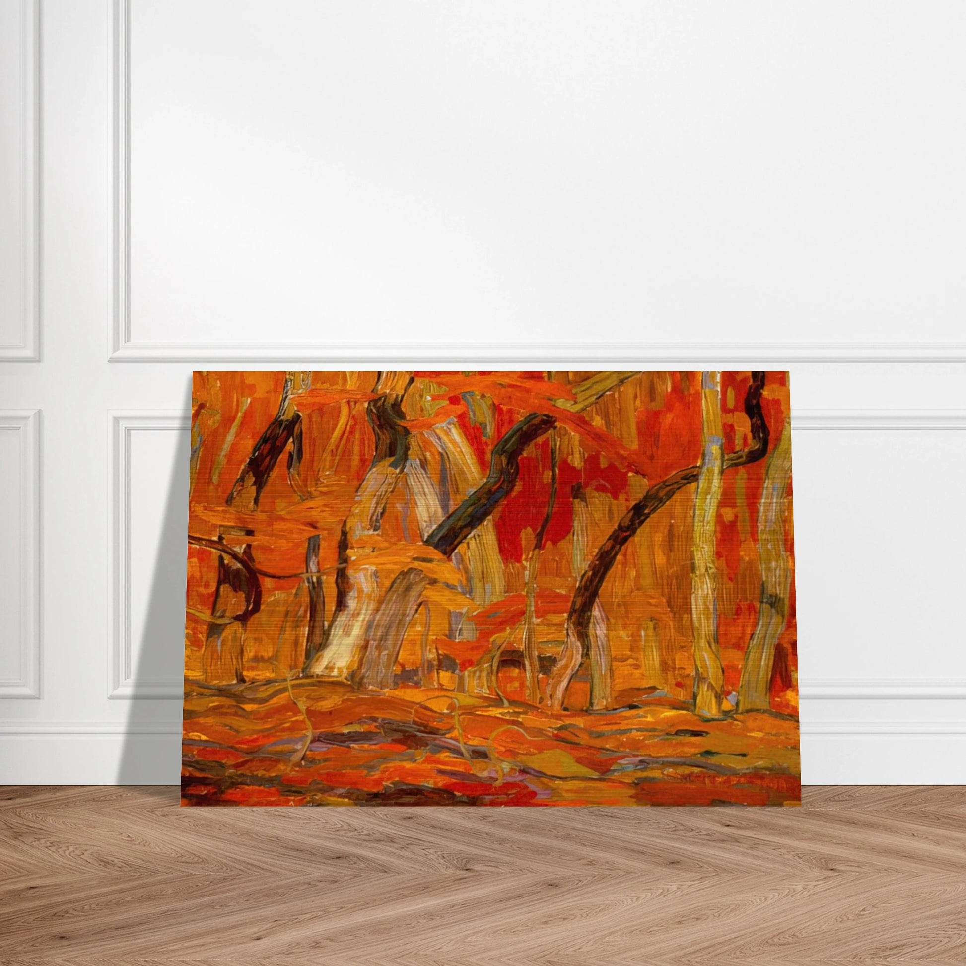 Maple Woods, Algoma - 1920 - A.Y. Jackson Brushed Aluminum Print - 70x100 cm / 28x40 inches | A.Y. Jackson Aluminum Print | A.Y. Jackson Prints