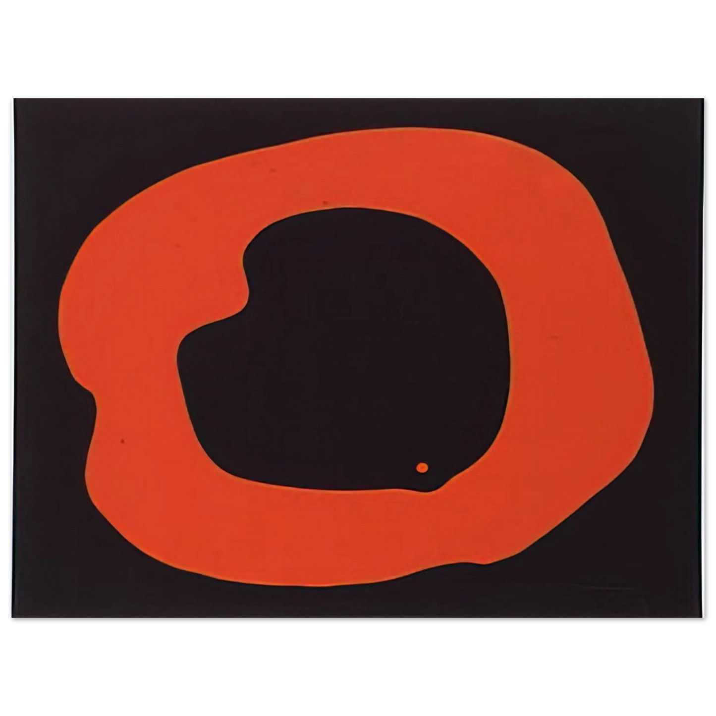 Jiro Yoshihara - Untitled - Art Informel, Minimalism Fine Art Poster - Default Title