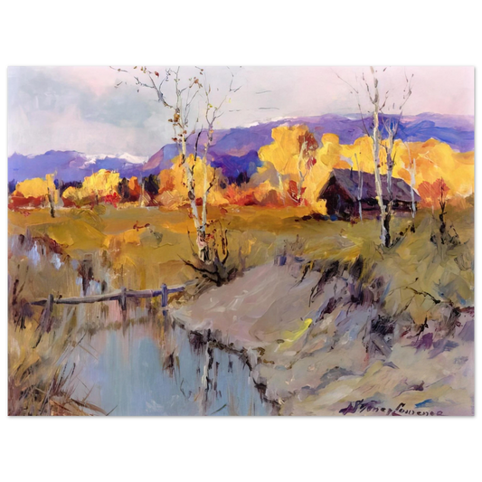 Sydney Laurence - Autumn Morning - Romanticism Fine Art Poster - Default Title