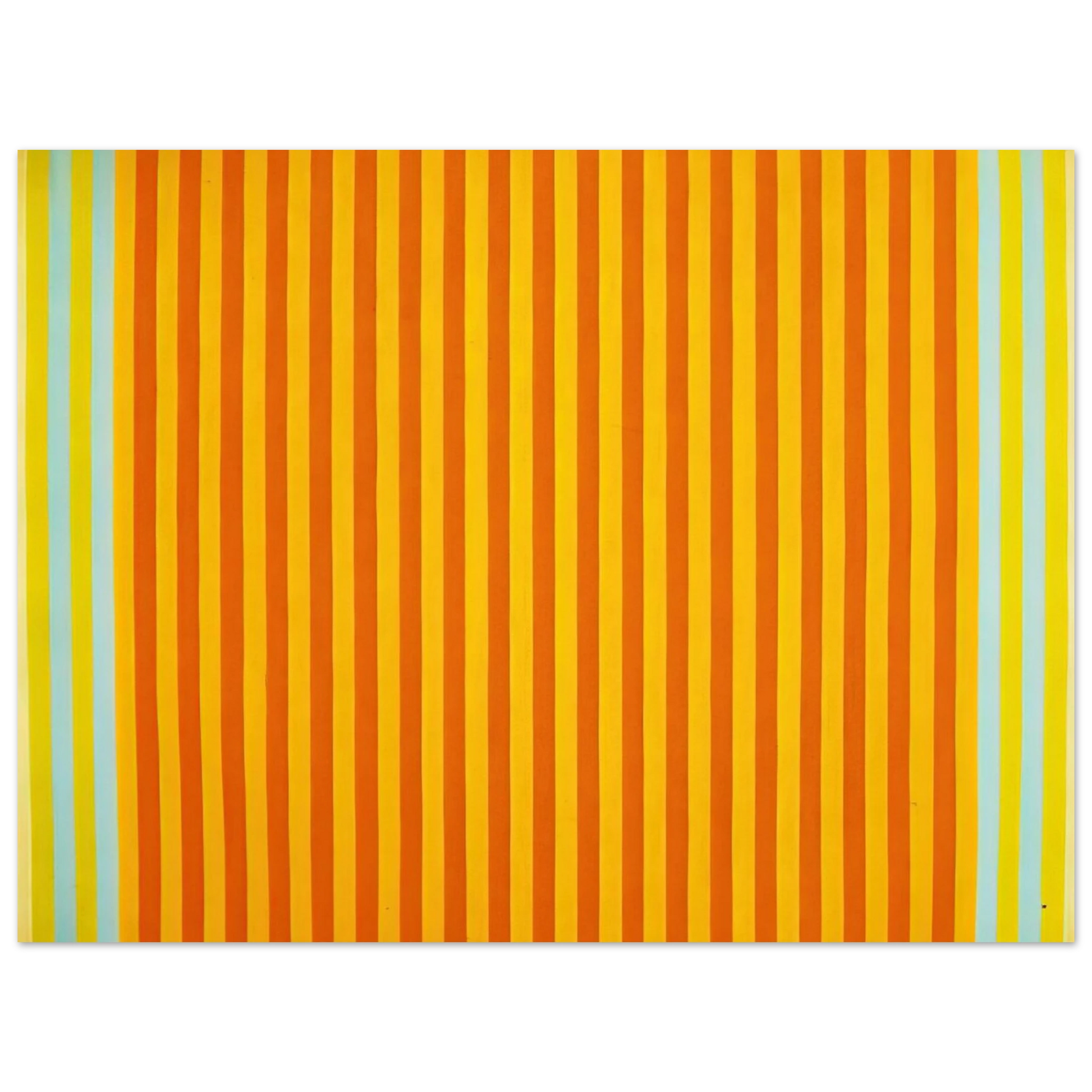 Gene Davis - Sunball - 1960 Fine Art Poster - Default Title