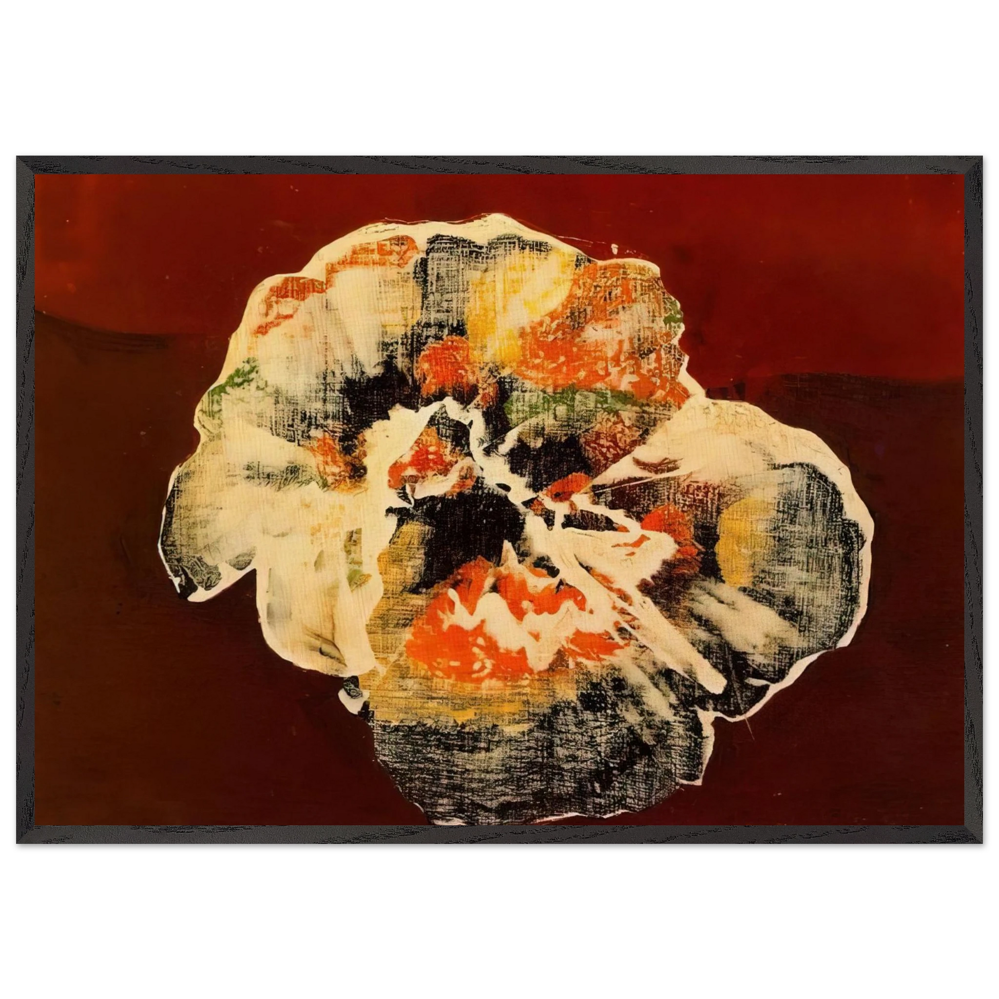 Flower Shell - Max Ernst Framed Art Print – Black Wooden Frame - Default Title - -Framed Art Print