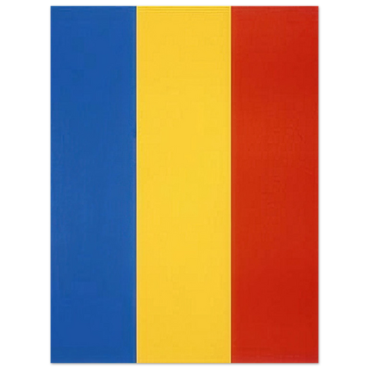 Ellsworth Kelly - Blue Yellow Red Fine Art Poster - Default Title