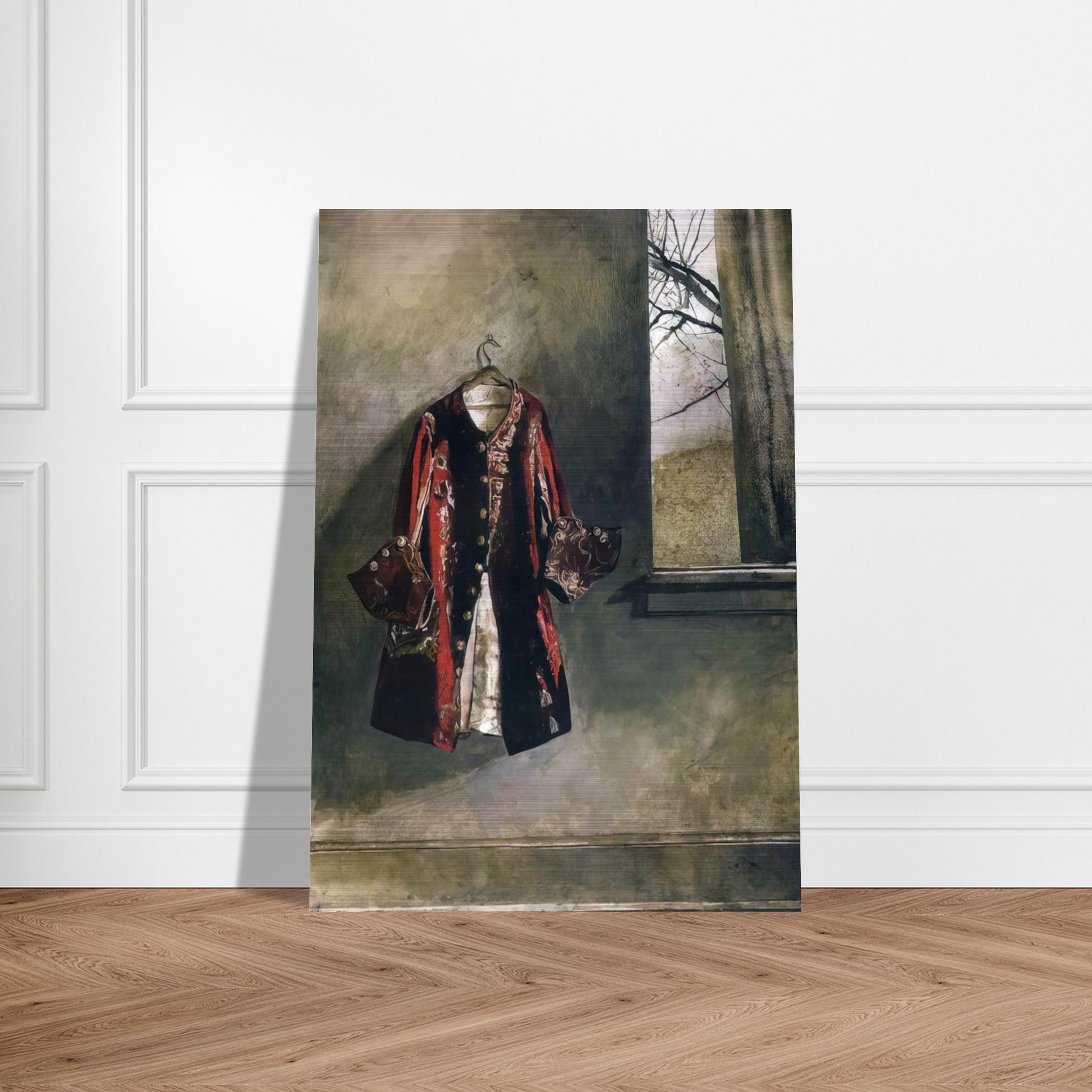 CURTAIN CALL - Andrew Wyeth Brushed Aluminum Print - 70x100 cm / 28x40 inches | Andrew Wyeth Aluminum Print | Andrew Wyeth Prints