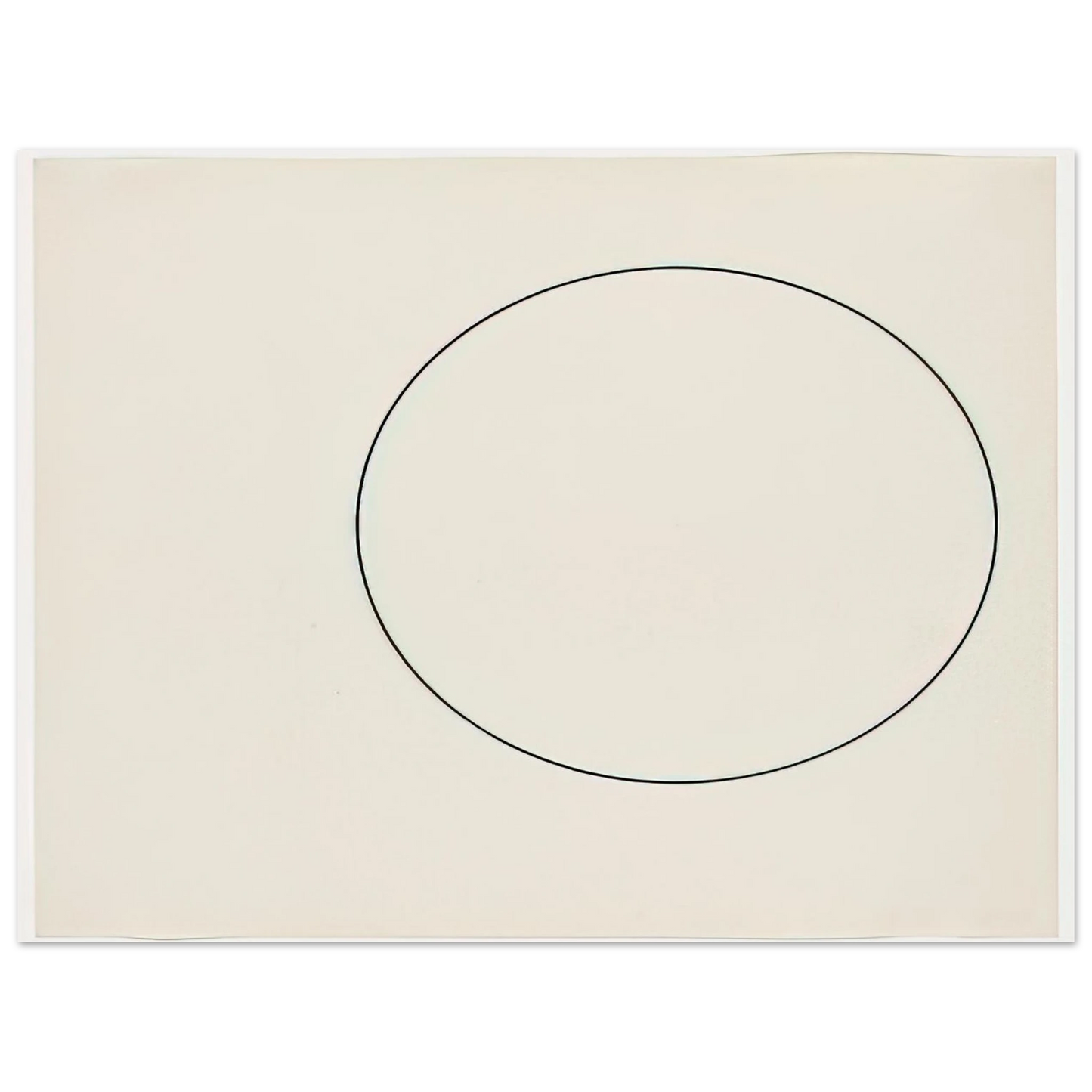 Ellsworth Kelly - Circle Line Fine Art Poster - Default Title