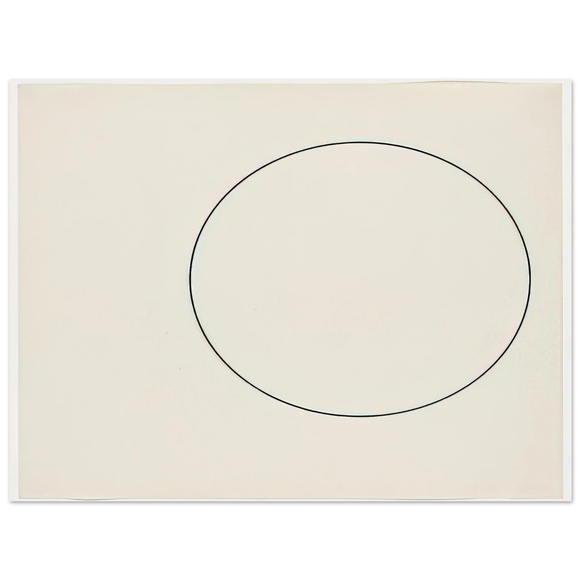 Ellsworth Kelly - Circle Line Fine Art Poster - Default Title