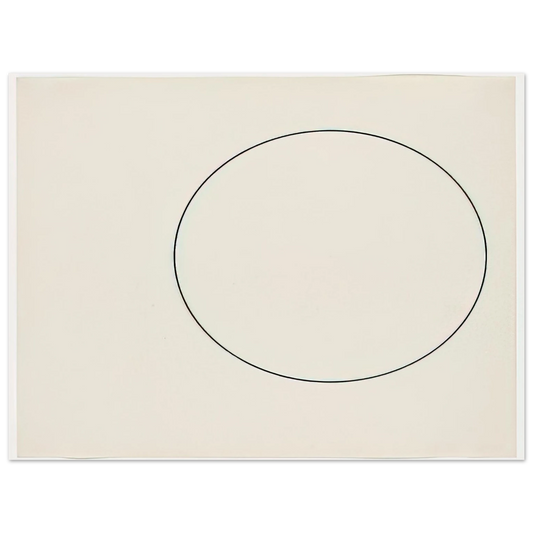 Ellsworth Kelly - Circle Line Fine Art Poster - Default Title
