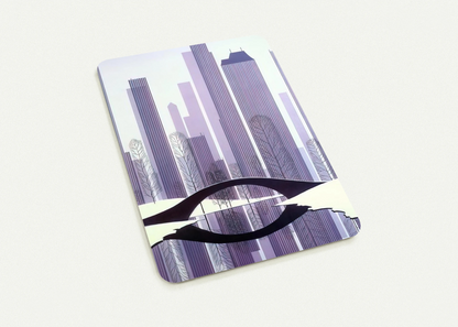 Central Park By Eyvind Earle Pack of 10 Post Cards | Eyvind Earle Post Cards | A6 (10.5 x 14.8 cm) - 4.1 x 5.8 inches