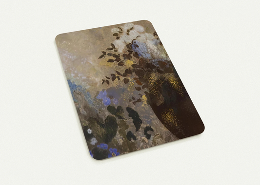 FLOWERS IN A BLACK VASE By Odilon Redon Pack of 10 Post Cards | Odilon Redon Post Cards | A6 (10.5 x 14.8 cm) - 4.1 x 5.8 inches