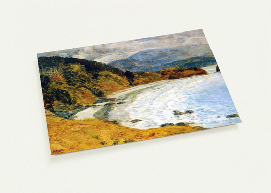 Ecola Beach, Oregon By Childe Hassam Pack of 10 Post Cards | Childe Hassam Post Cards | A6 (10.5 x 14.8 cm) - 4.1 x 5.8 inches