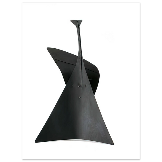 Alexander Calder - LITTLE ARCH MAQUETTE 1940 Fine Art Poster - 13x18 cm / 5x7 inches