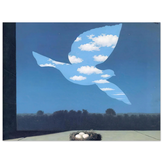 Rene Magritte - THE RETURN 1940 Fine Art Poster - Default Title