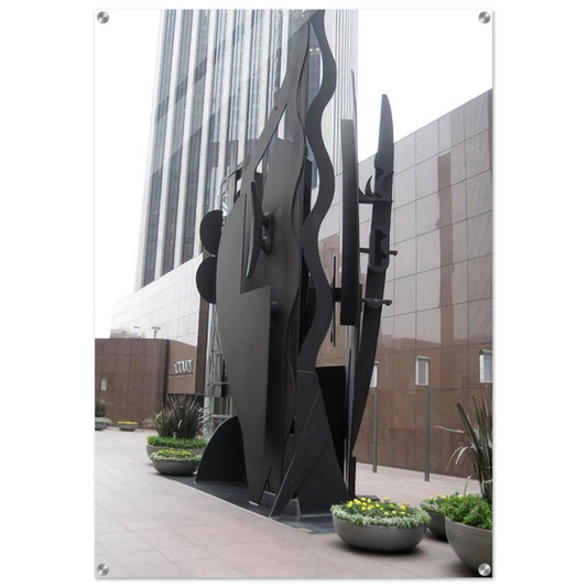 NIGHT SAIL 1983 - Louise Nevelson Acrylic Print - 70x100 cm / 28x40″ inches