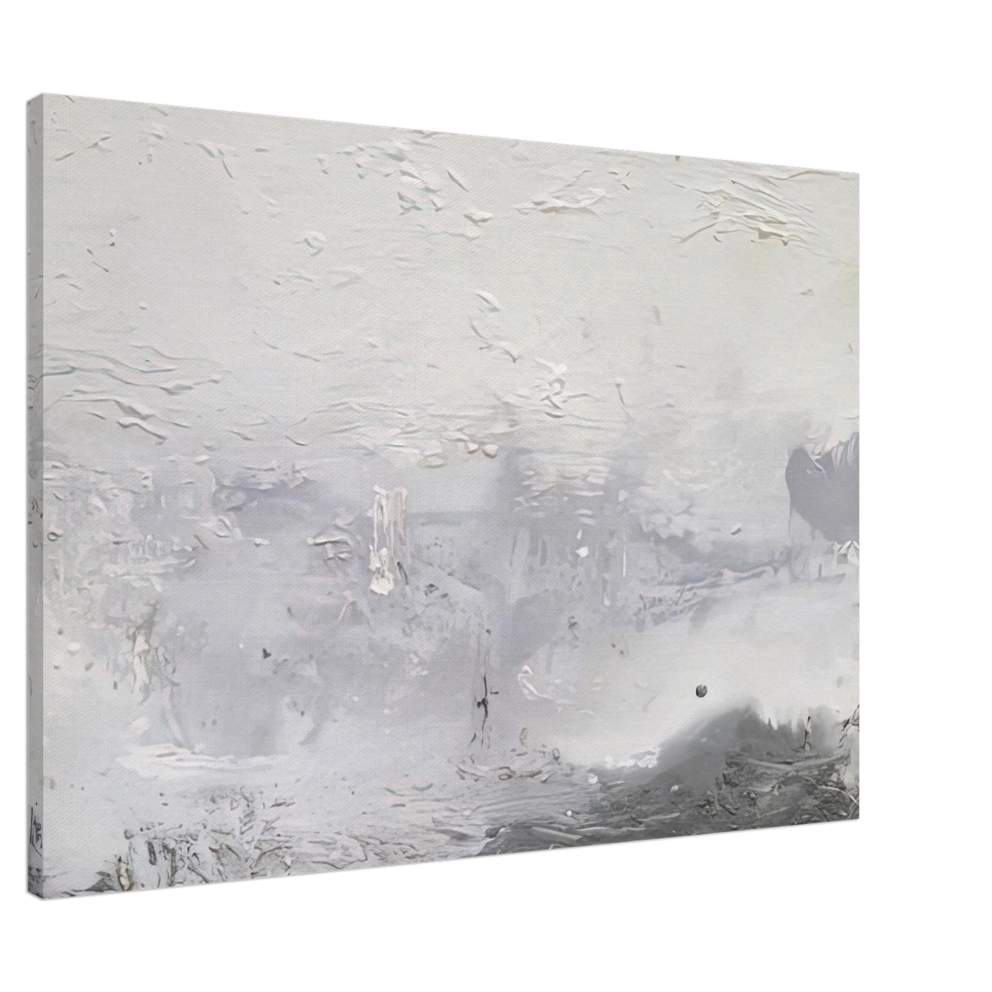 Helen Frankenthaler - Barometer, 1992- Wall Art - 30x40 cm / 12x16 inches - Premium Wooden Framed Poster With Fine Art Paper - Black frame