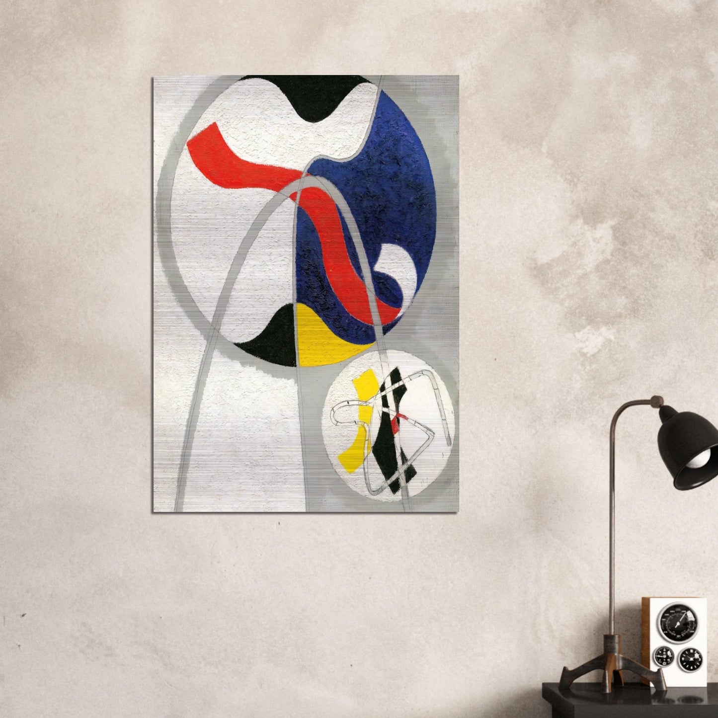 Project for the sculpture Bennett - Laszlo Moholy-Nagy Brushed Aluminum Print - 70x100 cm / 28x40 inches | Laszlo Moholy-Nagy Aluminum Print | Laszlo Moholy-Nagy Prints