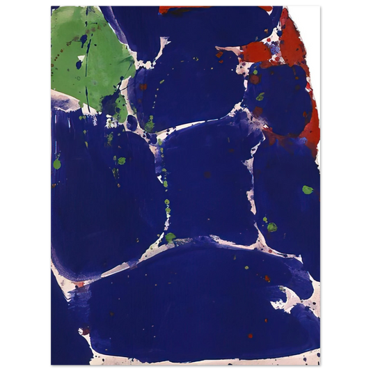 Sam Francis - Untitled  SF55-003  Fine Art Poster - Default Title