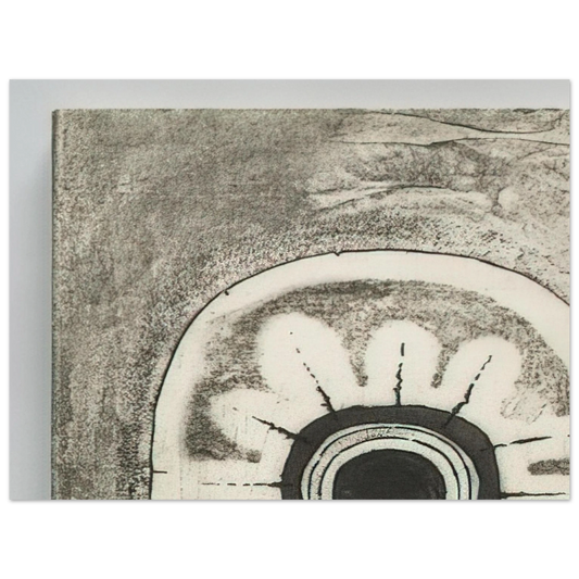 Lee Bontecou - FIFTH STONE SIXTH STONE 1968 Fine Art Poster - Default Title