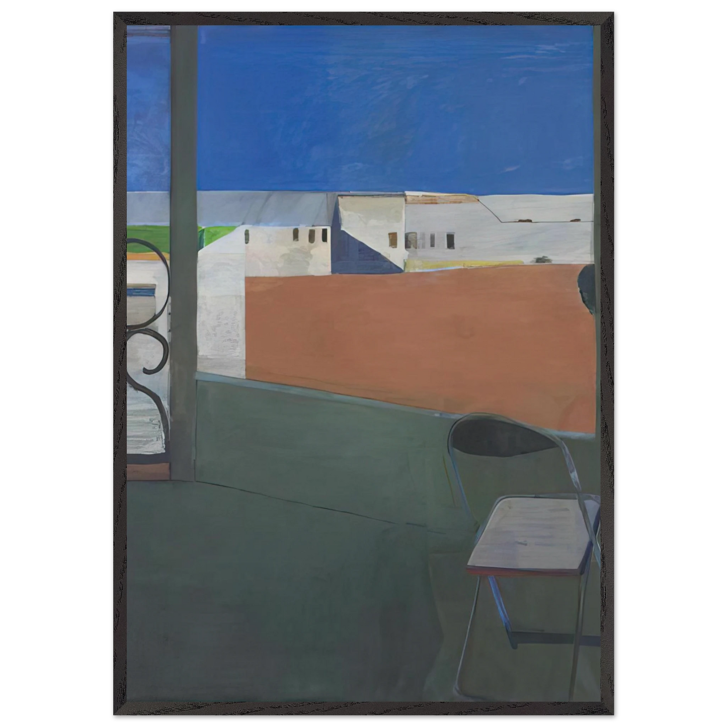 Window - Richard Diebenkorn Framed Art Print – Black Wooden Frame - Default Title - -Framed Art Print