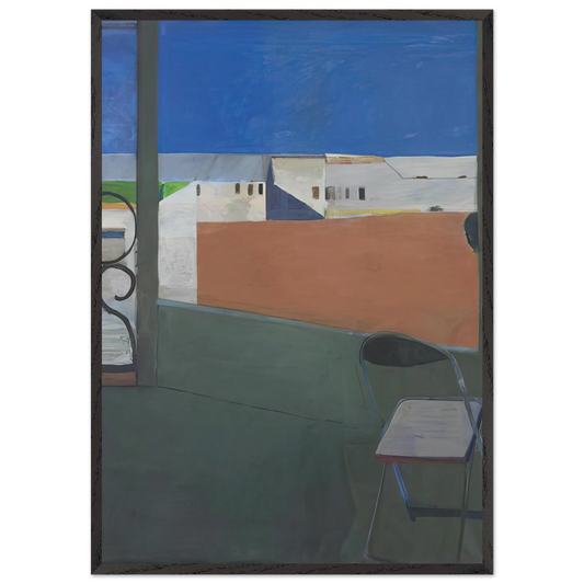 Window - Richard Diebenkorn Framed Art Print – Black Wooden Frame - Default Title - -Framed Art Print