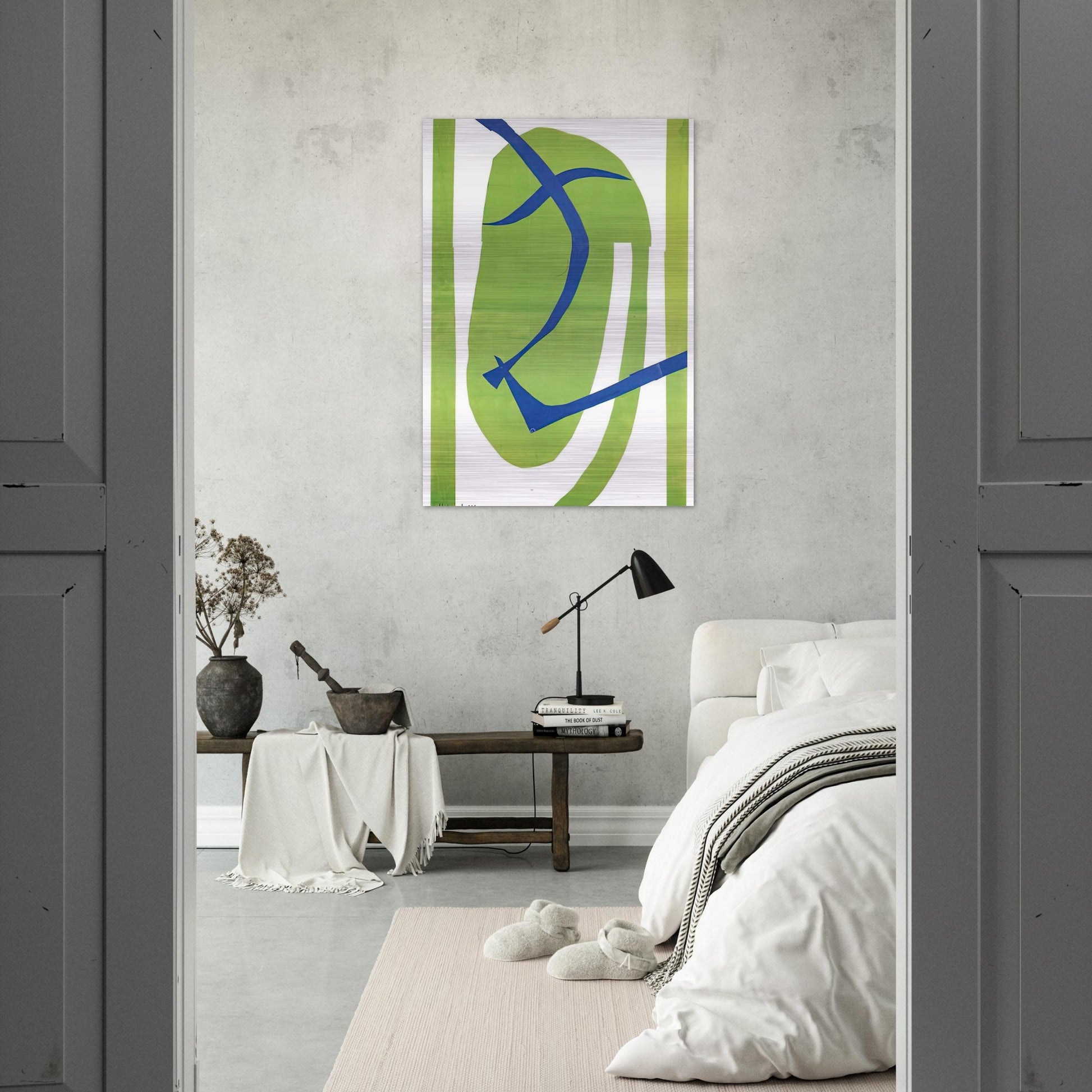 JAPANESE MASK 1950 - Henri Matisse Brushed Aluminum Print - 70x100 cm / 28x40 inches | Henri Matisse Aluminum Print | Henri Matisse Prints