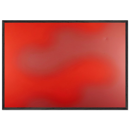 SU-20 - 1973 - Wojciech Fangor Framed Art Print – Black Wooden Frame - Default Title - -Framed Art Print