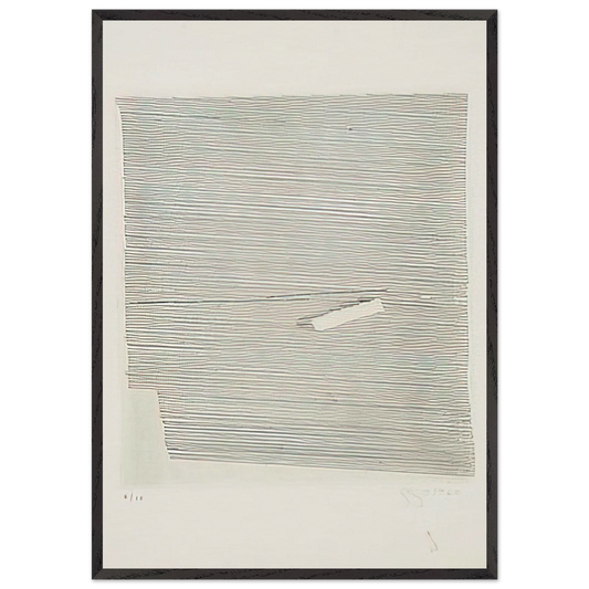 Balance - 1960 - Gego Framed Art Print – Black Wooden Frame - Default Title - -Framed Art Print