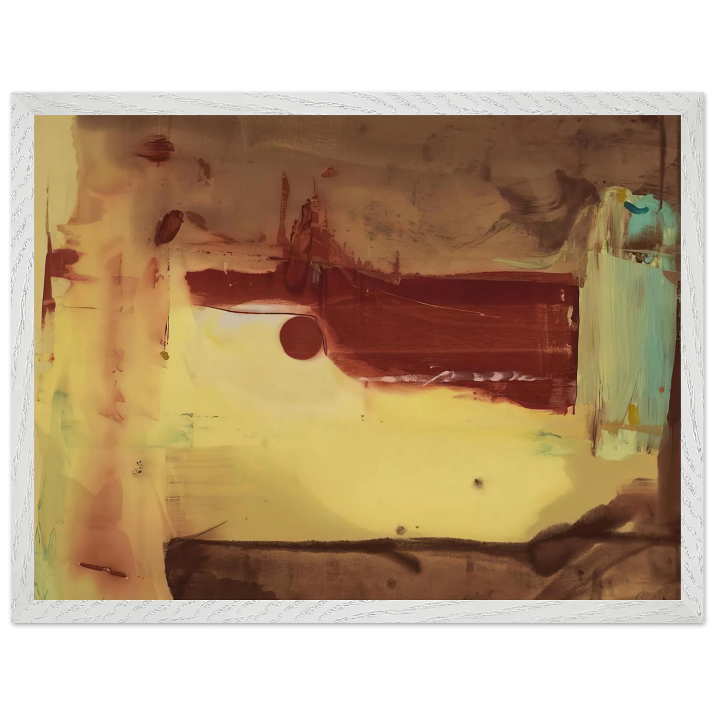 Helen Frankenthaler - Desert Pass - 1976 Wall art - 30x40 cm / 12x16 inches - Fine Art Poster - -