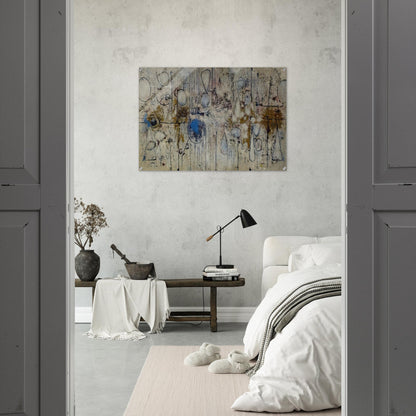 By the Sea - 1957 - Richard Pousette-Dart Acrylic Print - 70x100 cm / 28x40″ inches | Richard Pousette-Dart Wall Art | Richard Pousette-Dart Prints