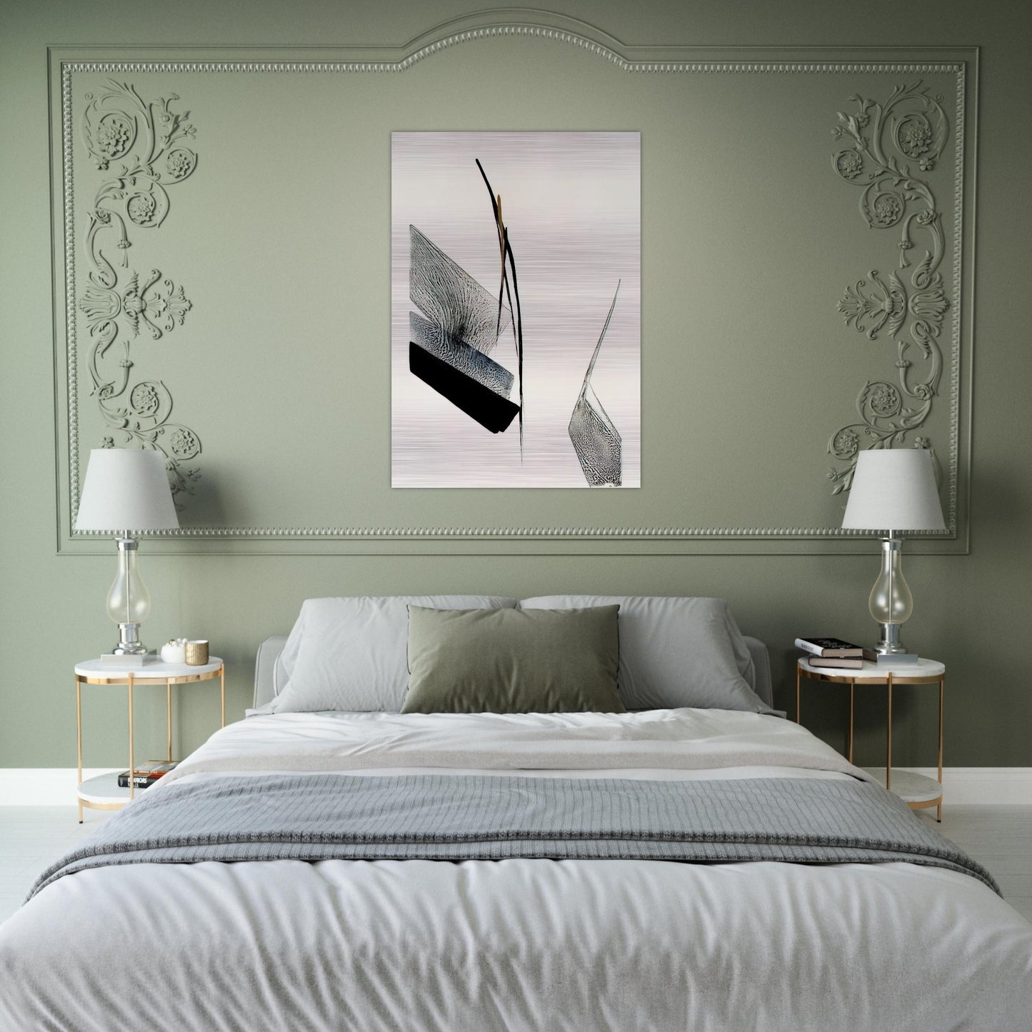 Rivage - Abstract Expressionism - Toko Shinoda Brushed Aluminum Print - 70x100 cm / 28x40 inches | Toko Shinoda Aluminum Print | Toko Shinoda Prints