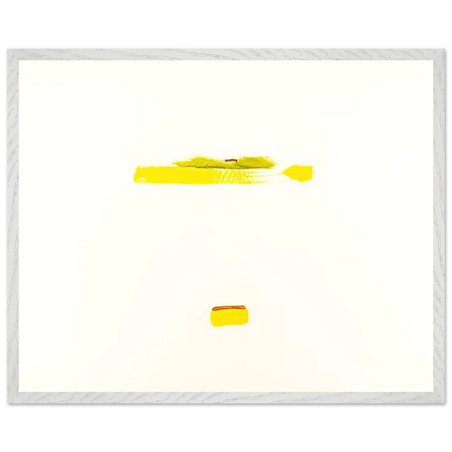 Helen Frankenthaler - New York III - 1972 Wall art - A3 (29.7 x 42  cm) - Premium Wooden Framed Poster With Fine Art Paper - Wood frame