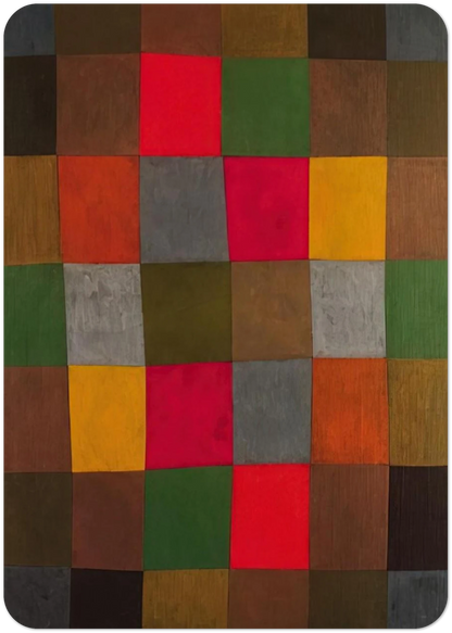 NEW HARMONY 1936 By Paul Klee Pack of 10 Post Cards | Paul Klee Post Cards | A6 (10.5 x 14.8 cm) - 4.1 x 5.8 inches