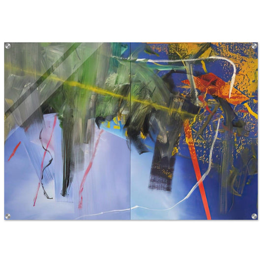 CLOUDS 1982 - Gerhard Richter Acrylic Print - 70x100 cm / 28x40″ inches | Gerhard Richter Wall Art | Gerhard Richter Prints