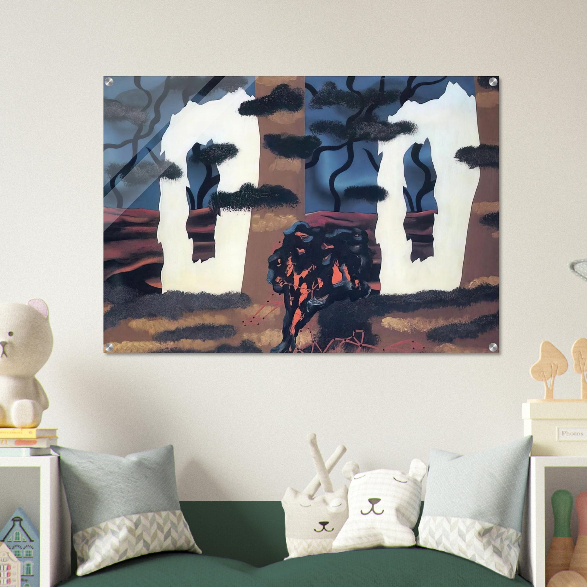 A TASTE OF THE INVISIBLE 1927 - Rene Magritte Acrylic Print - 70x100 cm / 28x40″ inches | Rene Magritte Wall Art | Rene Magritte Prints