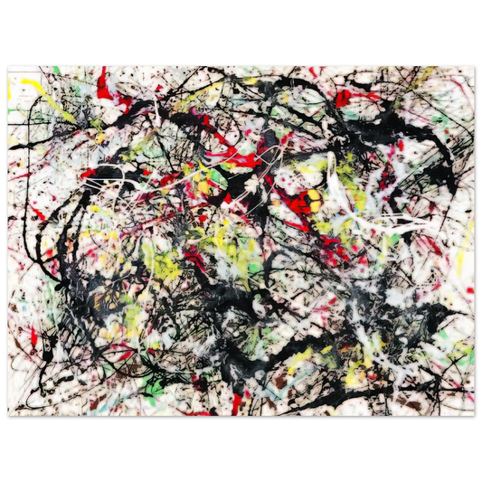 Jackson Pollock - NUMBER 48 1949 Fine Art Poster - Default Title