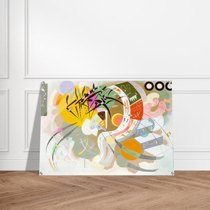 DOMINANT CURVE 1936 - Wassily Kandinsky Acrylic Print - 70x100 cm / 28x40″ inches | Wassily Kandinsky Wall Art | Wassily Kandinsky Prints