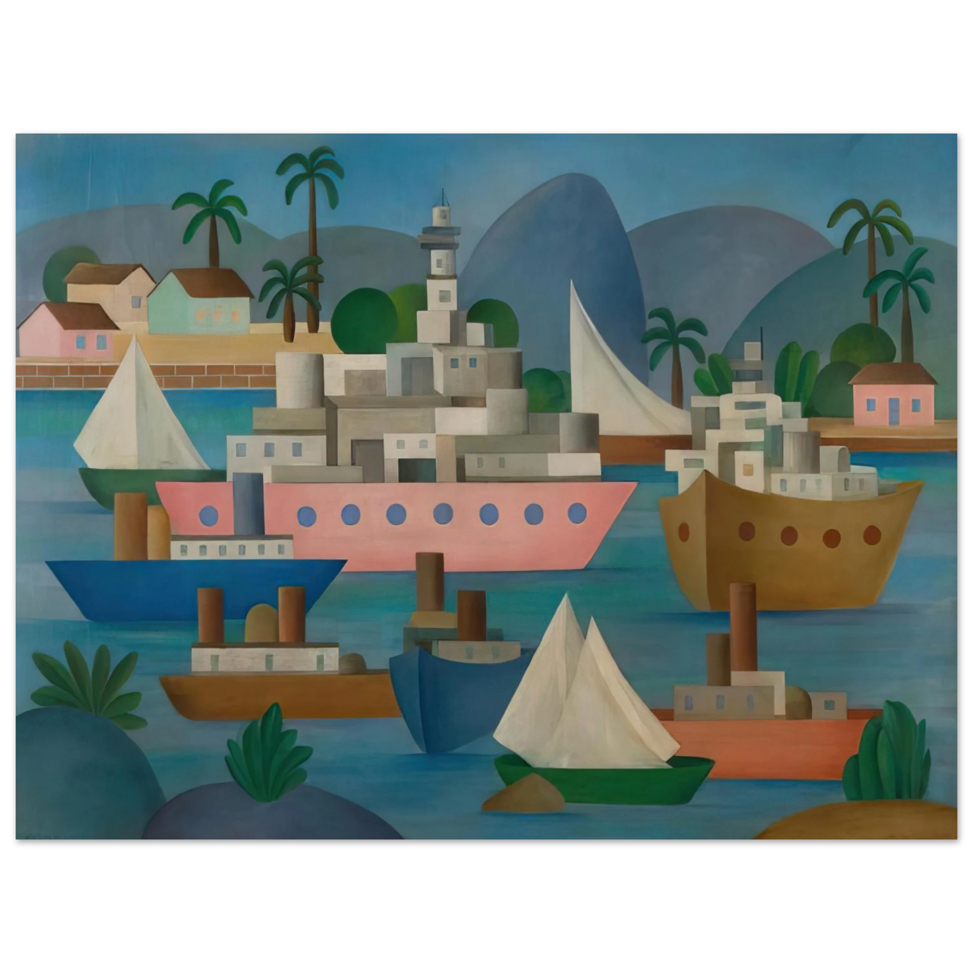 Tarsila do Amaral - Porto I Fine Art Poster - Default Title