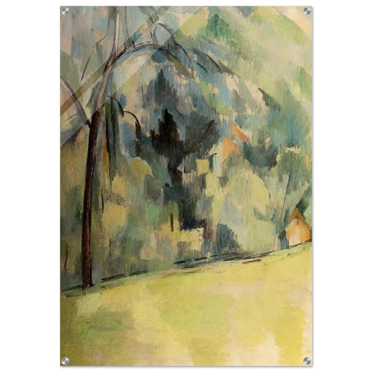 Morning in Provence - Paul Cézanne Acrylic Print - 70x100 cm / 28x40″ inches