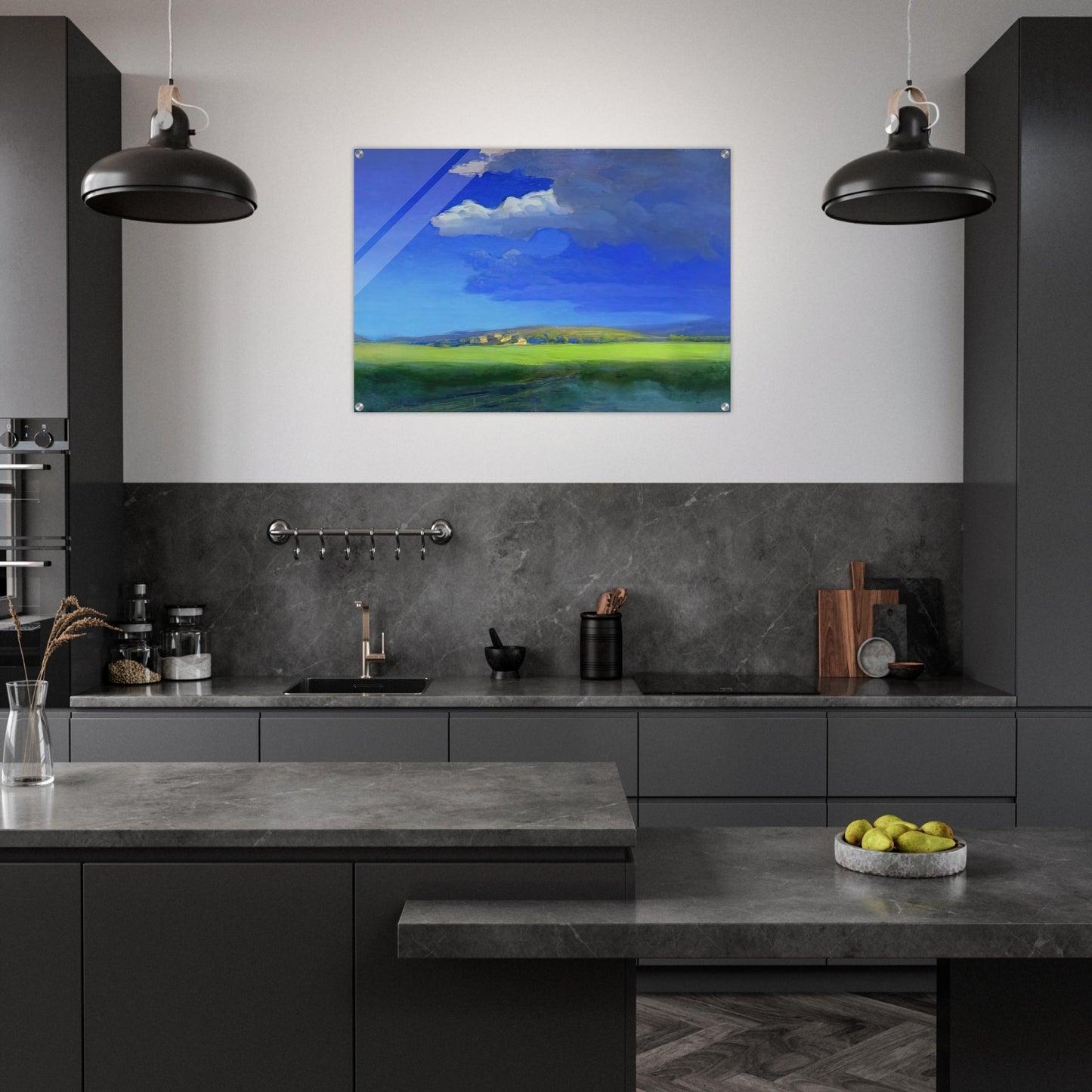 After the thunderstorm - Arkhyp Kuindzhi Acrylic Print - 70x100 cm / 28x40″ inches | Arkhyp Kuindzhi Wall Art | Arkhyp Kuindzhi Prints