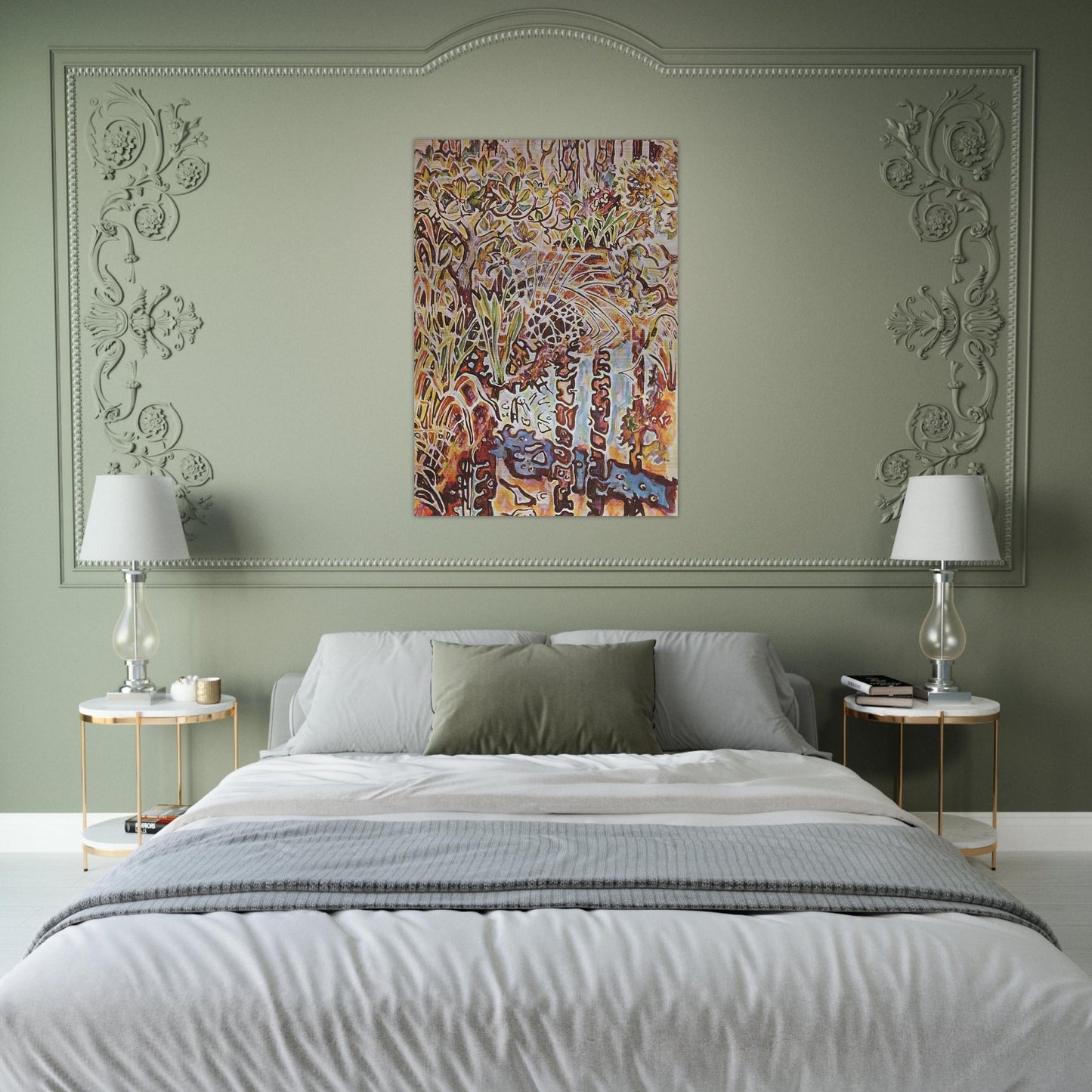 Walter Anderson - Walter Anderson Brushed Aluminum Print - 70x100 cm / 28x40 inches | Walter Anderson Aluminum Print | Walter Anderson Prints