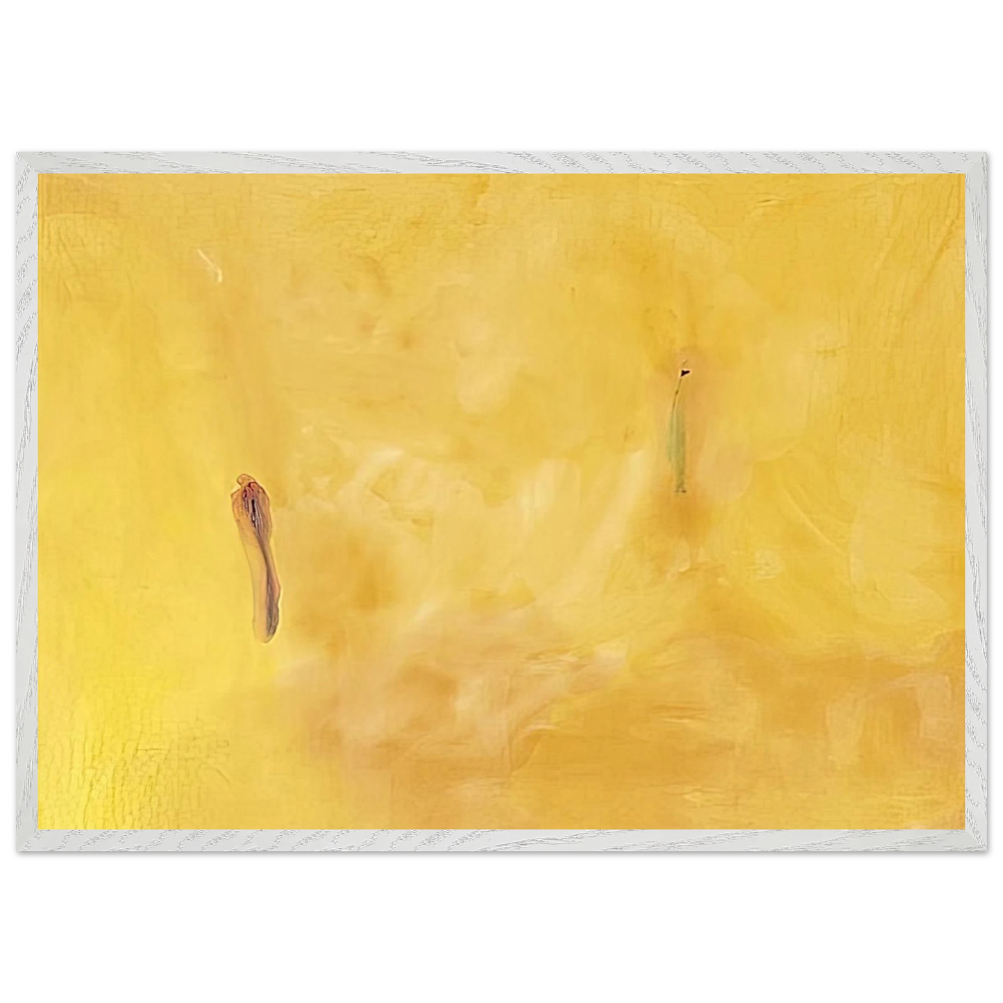 Helen Frankenthaler - Earliness - 1975 Wall art - 60x80 cm / 24x32 inches - Premium Wooden Framed Poster With Fine Art Paper - Wood frame