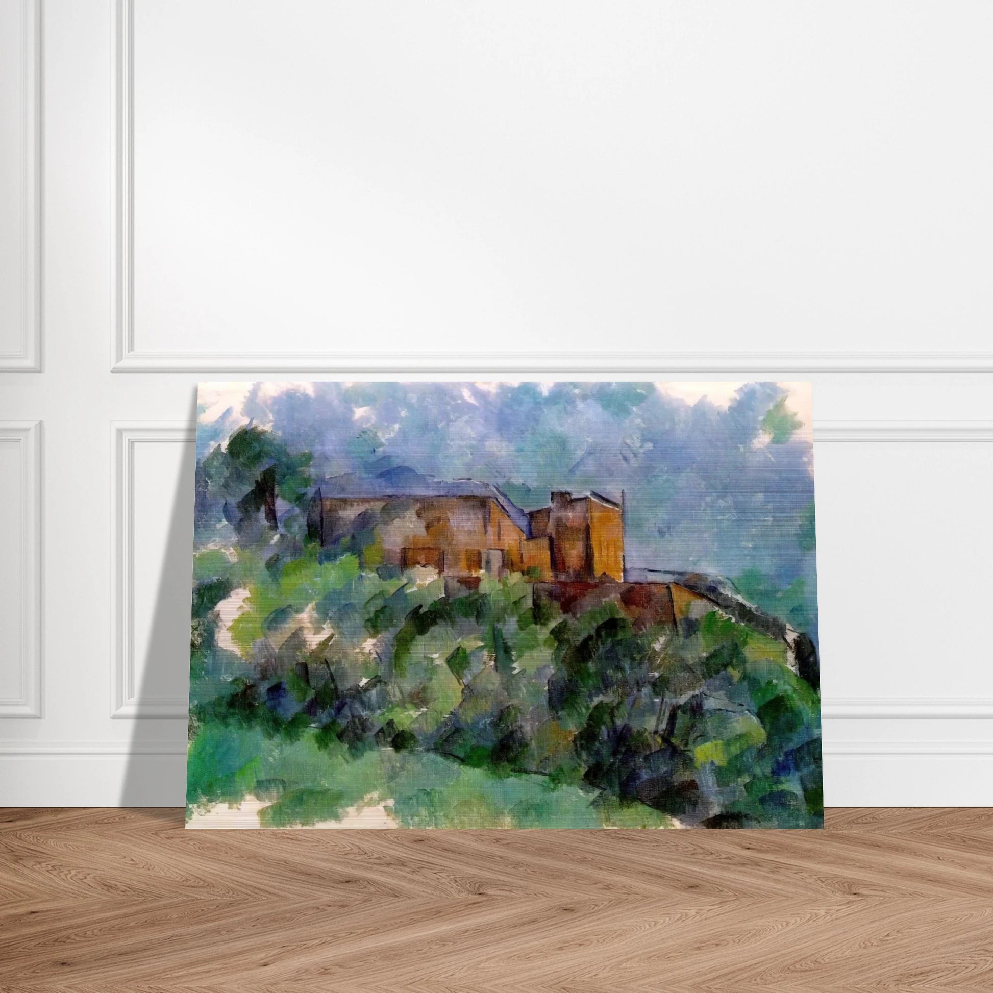Chateau Noir - Paul Cézanne Brushed Aluminum Print - 70x100 cm / 28x40 inches | Paul Cézanne Aluminum Print | Paul Cézanne Prints