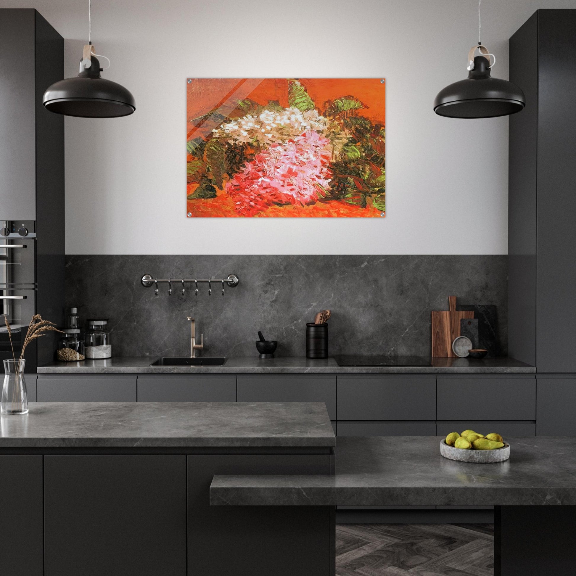 Lilacs - Vincent van Gogh Acrylic Print - 70x100 cm / 28x40″ inches