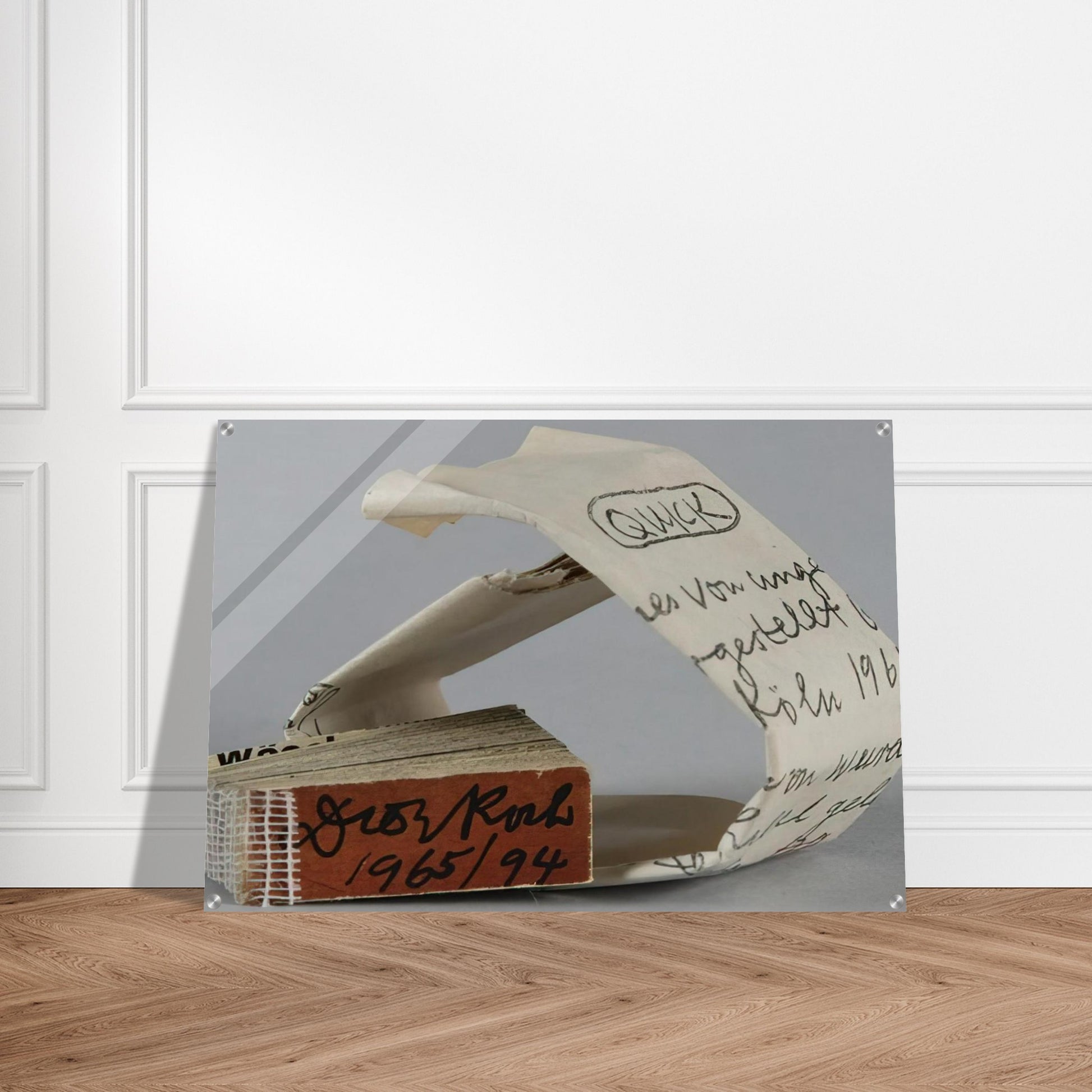 Quick - 1965 - Dieter Roth Acrylic Print - 70x100 cm / 28x40″ inches | Dieter Roth Wall Art | Dieter Roth Prints