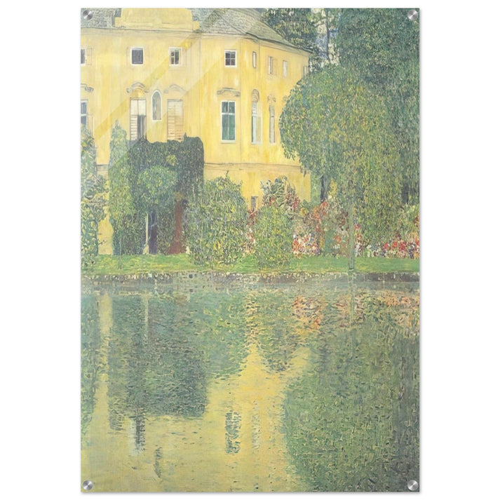 SCHLOSS KAMMER ON THE ATTERSEE IV - Gustav Klimt Acrylic Print - 70x100 cm / 28x40″ inches