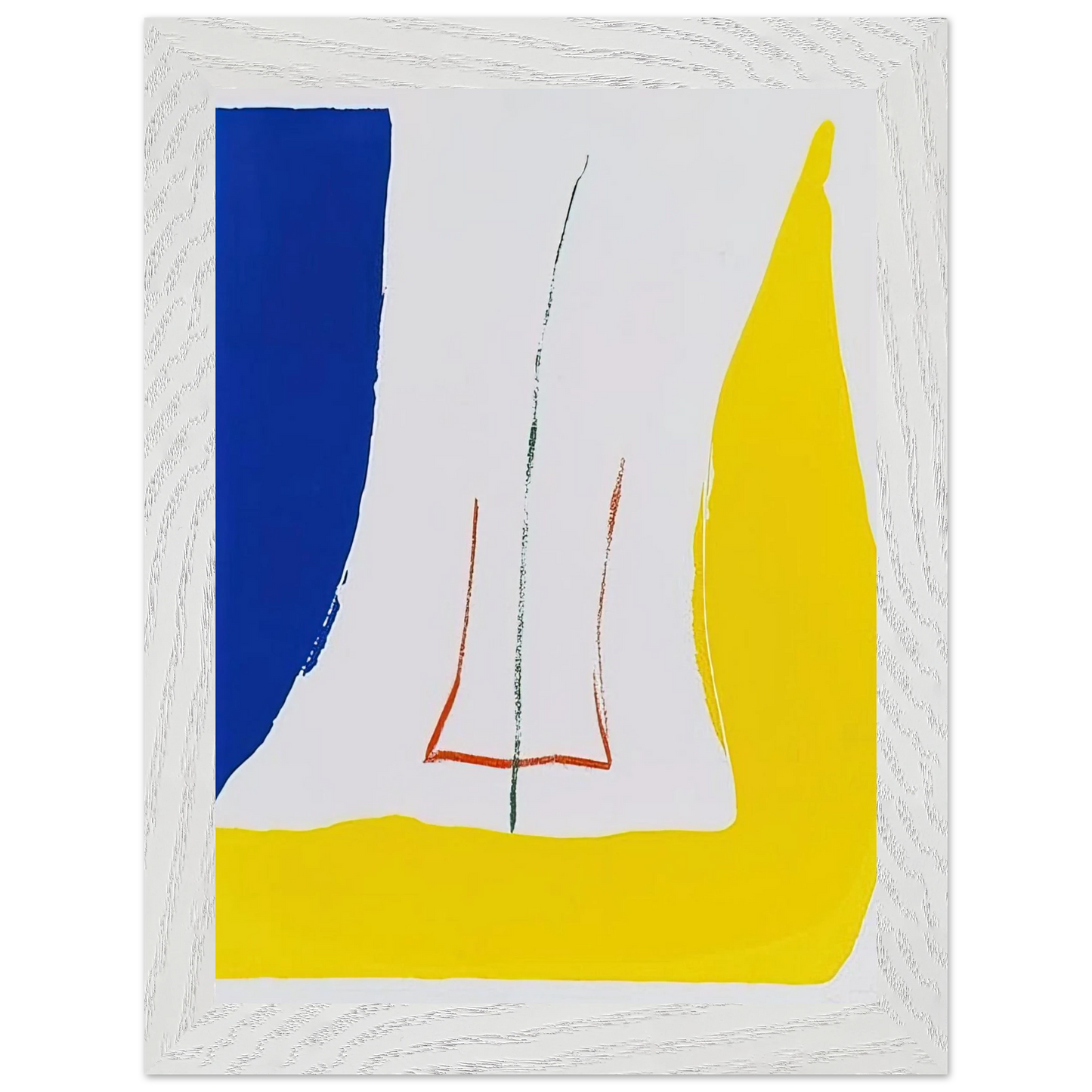 Helen Frankenthaler - Sun Corner - 1968 Wall art - 40x50 cm / 16x20 inches - Fine Art Poster - -