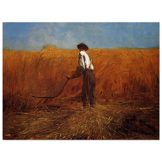 Winslow Homer - THE VETERAN IN A NEW FIELD Fine Art Poster - Default Title