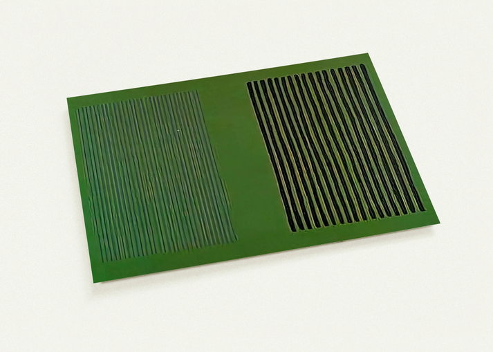 Green Giant - 1980 By Gene Davis Pack of 10 Post Cards | Gene Davis Post Cards | A6 (10.5 x 14.8 cm) - 4.1 x 5.8 inches