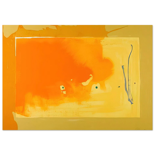 Helen Frankenthaler - Bilbao - 1998 Wall art - 13x18 cm / 5x7 inches - Fine Art Poster - -