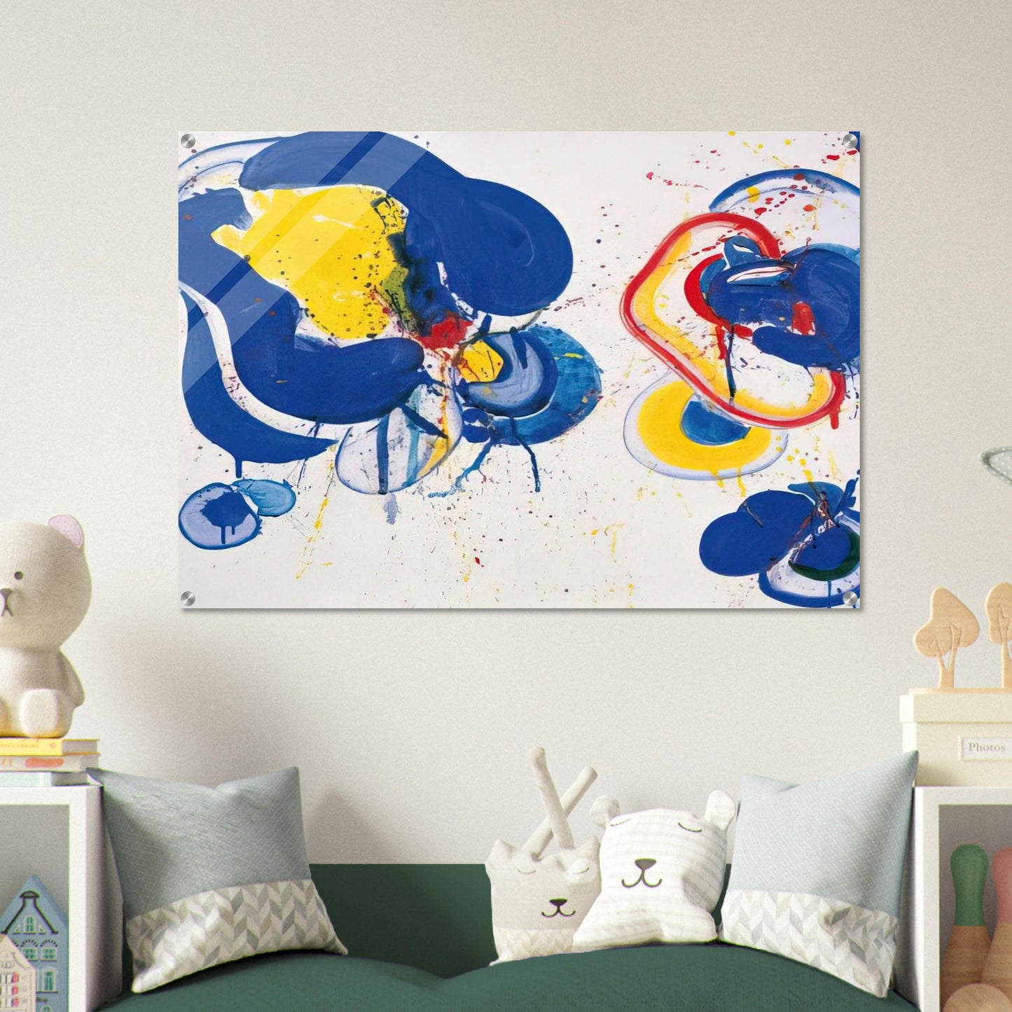 Dream It Is - Sam Francis Acrylic Print - 70x100 cm / 28x40″ inches | Sam Francis Wall Art | Sam Francis Prints